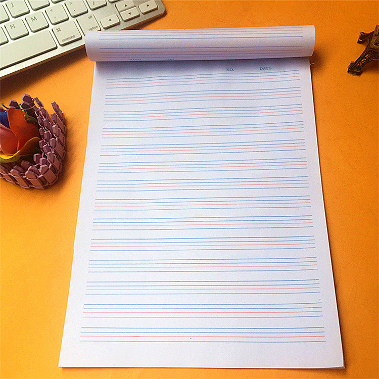 英语包邮16k单词信纸英文书法抄写本文稿纸信纸