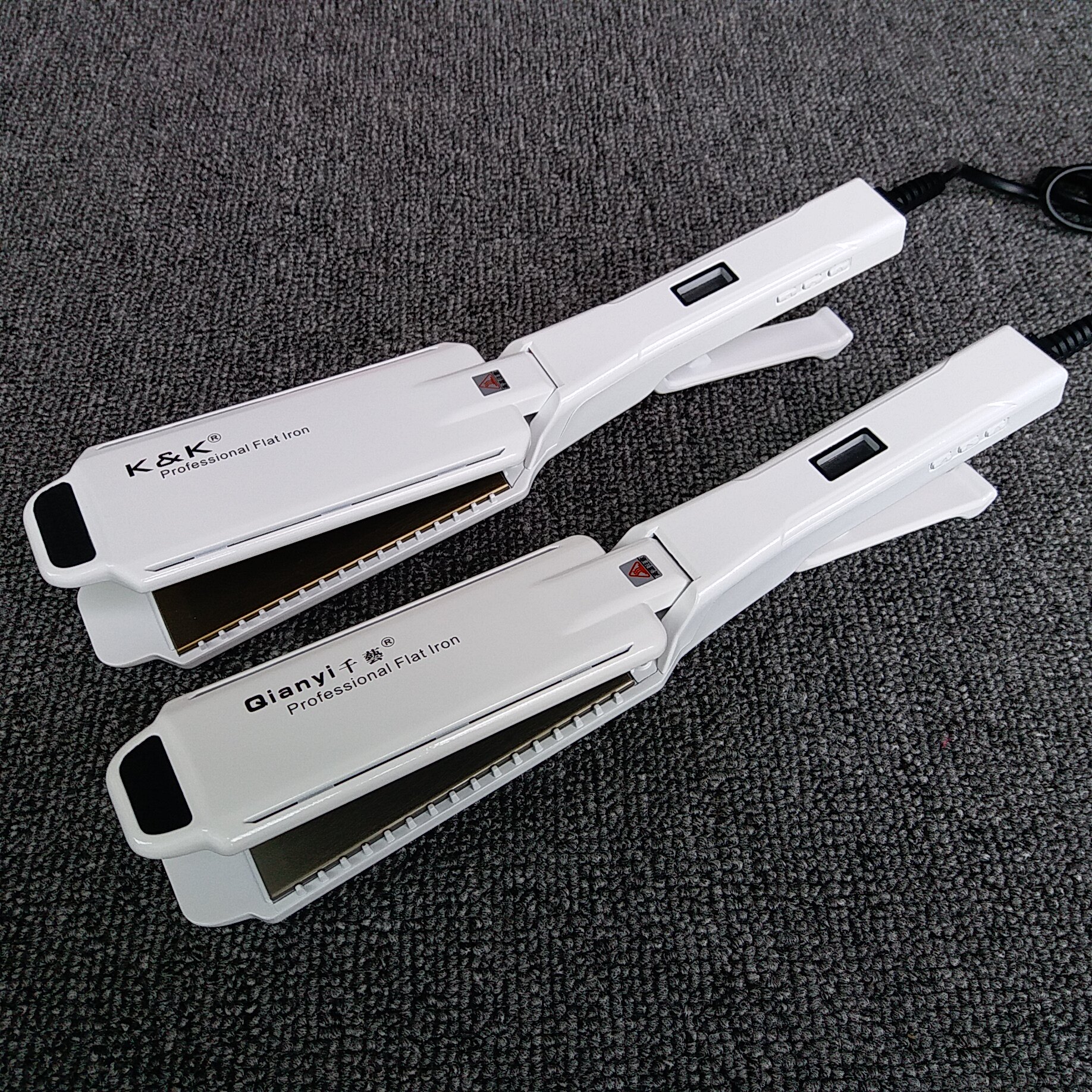 夹板直发千艺发廊专用宽直板夹女夹头发电夹板甲板直拉直板理发店