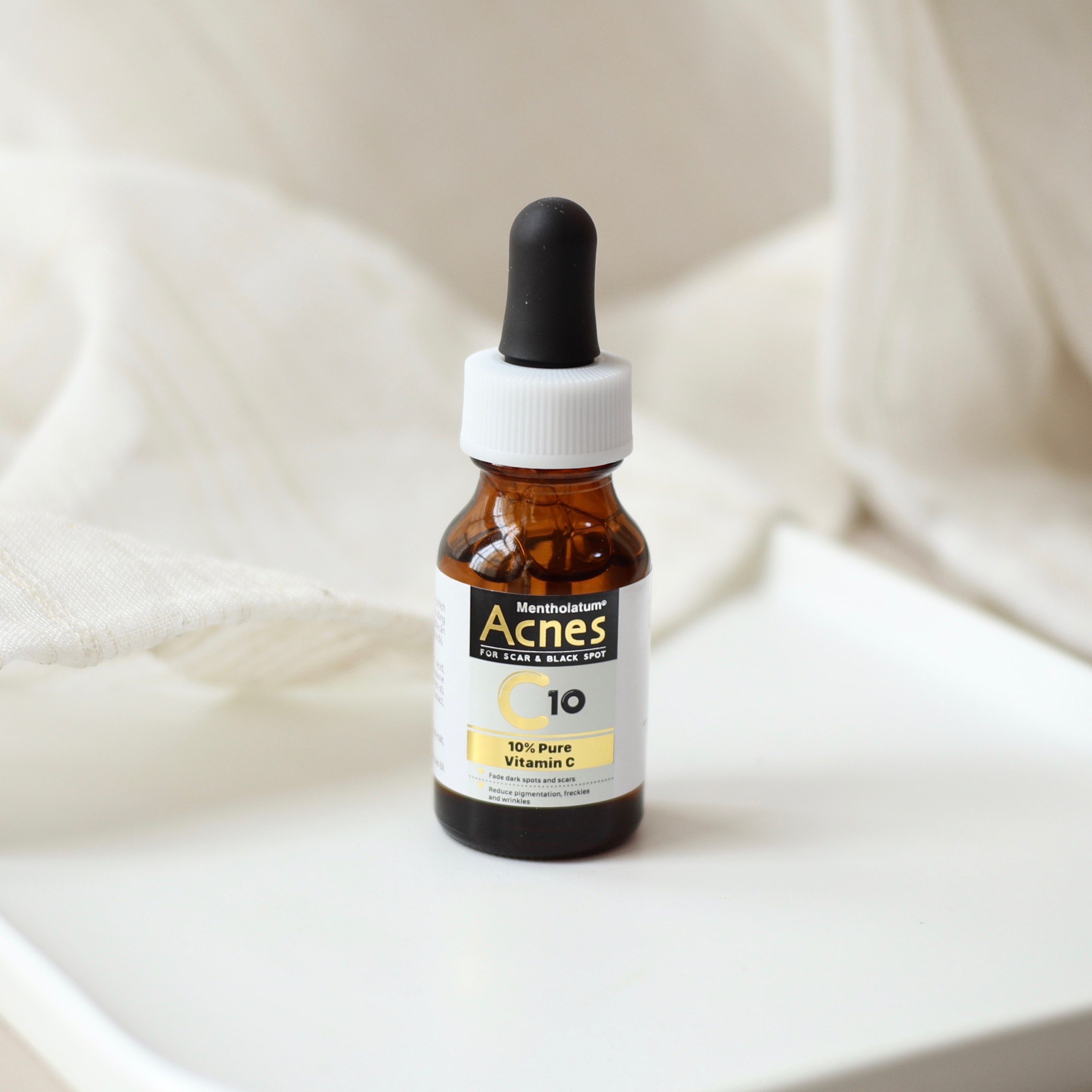 越南曼秀雷敦acnesc10vc精华平价obagi淡化痘印液态精华