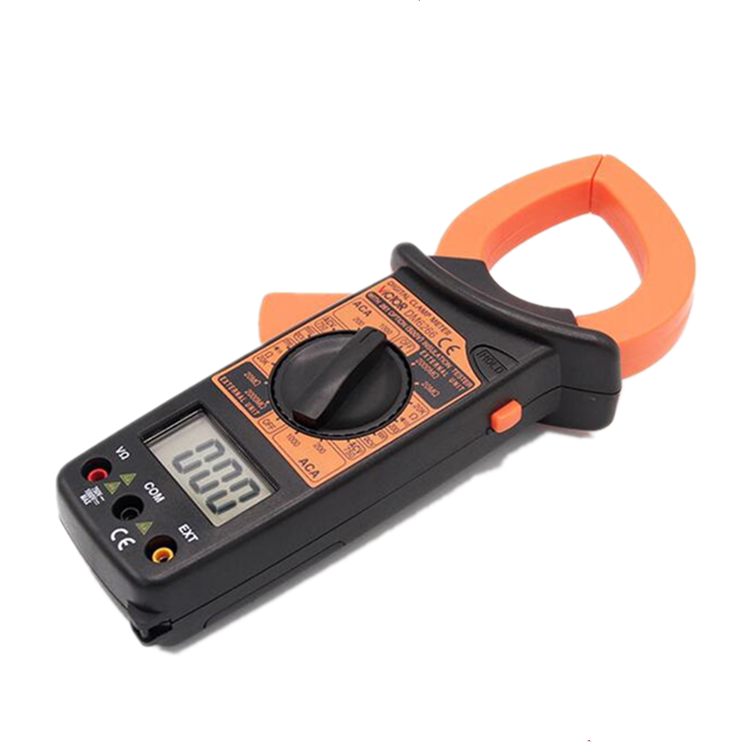 钳形胜利数字万用表dm6266钳表万能1000a交流钳式万用表