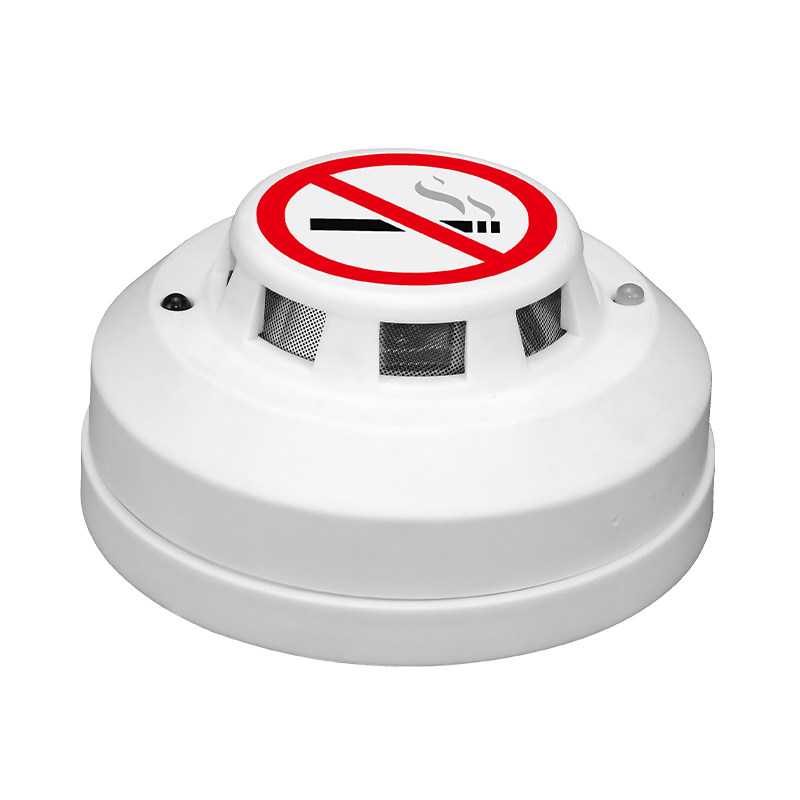 吸烟报警器家用烟雾感应控烟卫士厕所禁止抽烟语音提示有线探测器