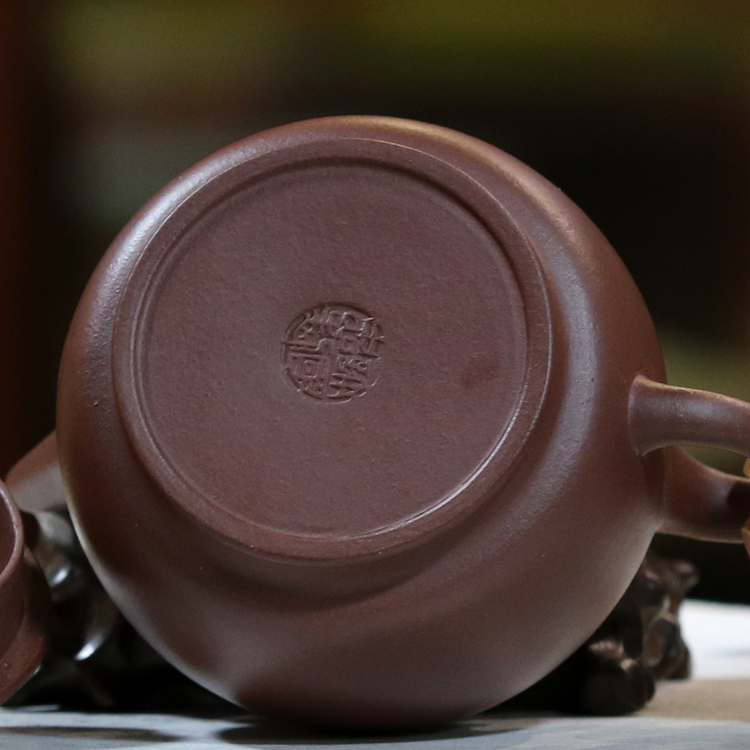 名家宜兴手工紫砂壶许国忠明小品原矿紫泥茶壶茶壶