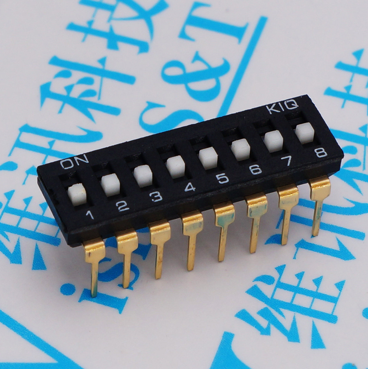 54开关拨码2.54mm窄体dip拨码开关