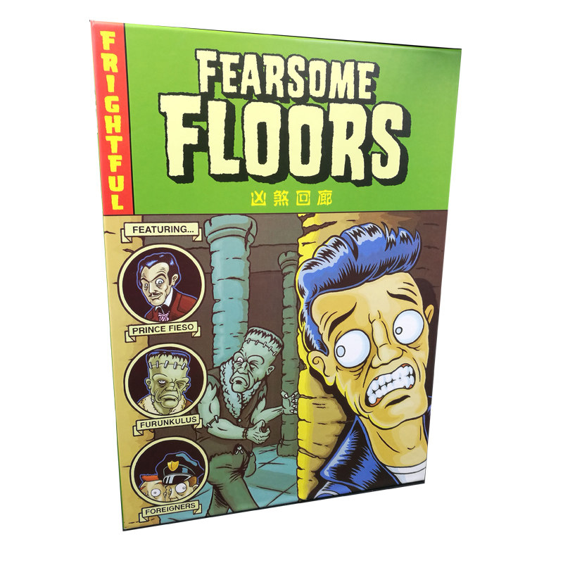 凶煞回廊桌游恐怖回廊fearsome floors中文版策略聚会经典桌游