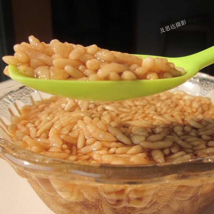 湖北特产应城炒米零食香脆可口传统农家糯米手工原味