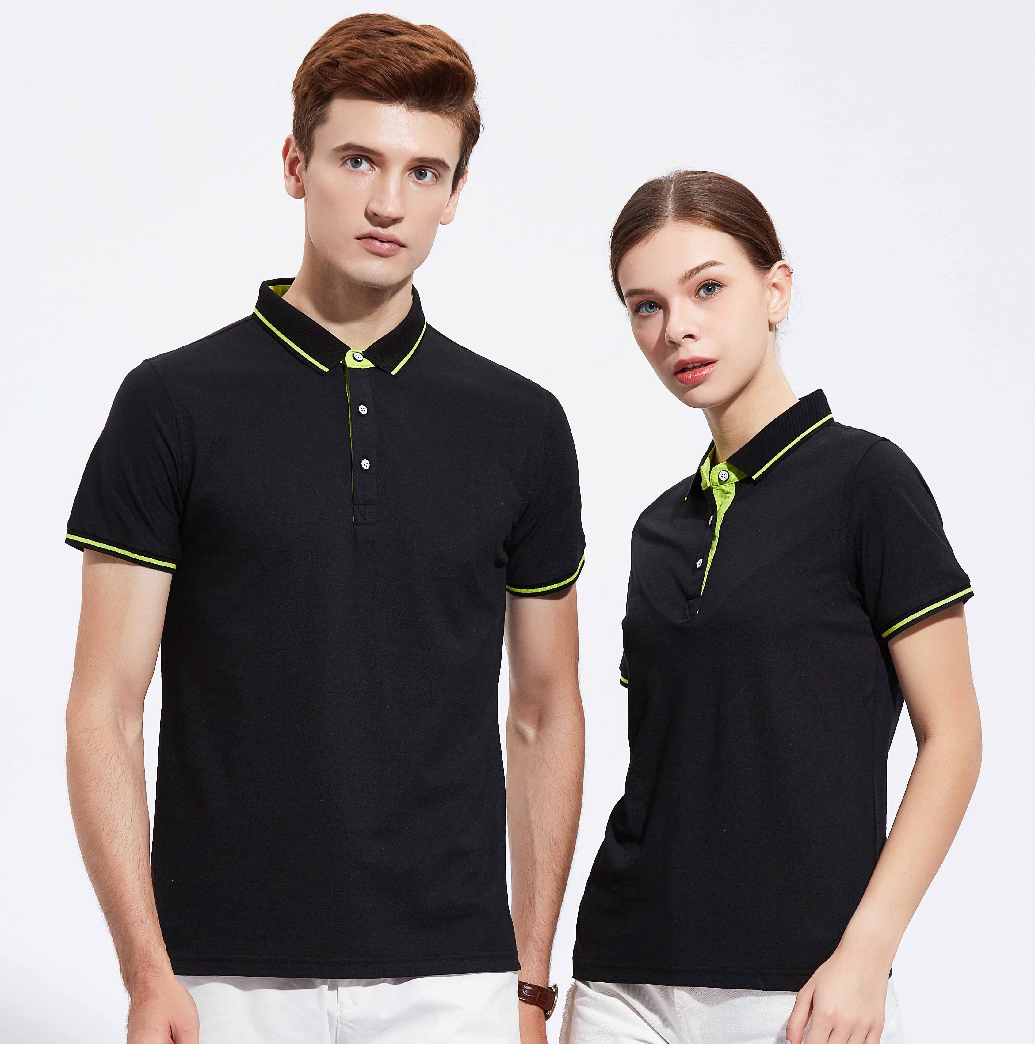 情侣装夏装带领短袖定制工作服厂男女文化广告运动t恤