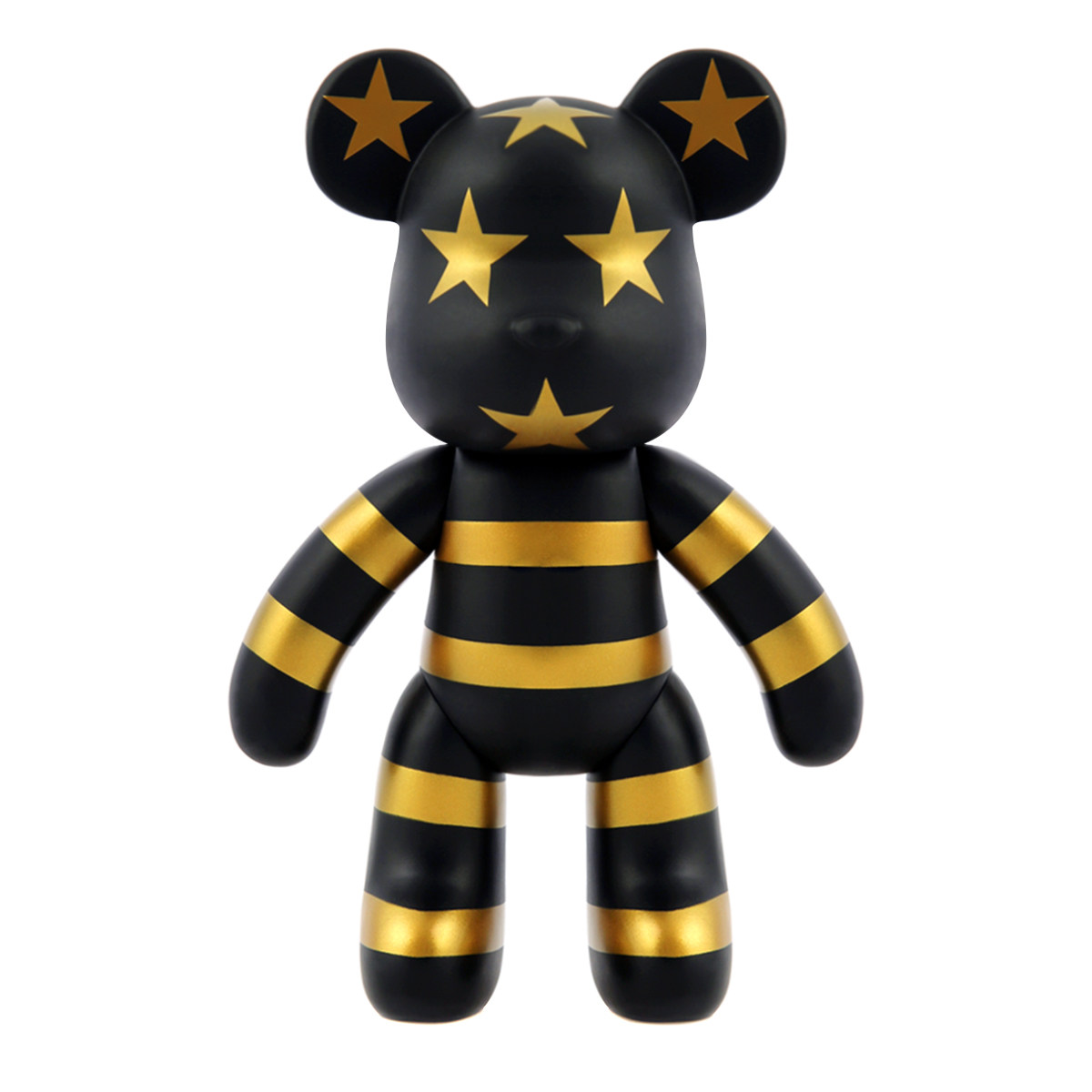 trstpopobe正版暴力熊momo熊10寸美旗特别版大号公仔摆件