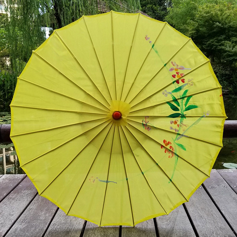 绸布布伞跳舞舞蹈工艺旗袍走秀道具舞台装饰工艺伞