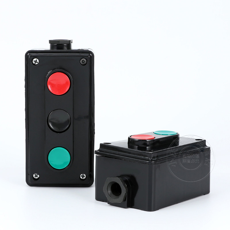 按钮开关la42h3h控制盒启复位一开一闭双联按钮