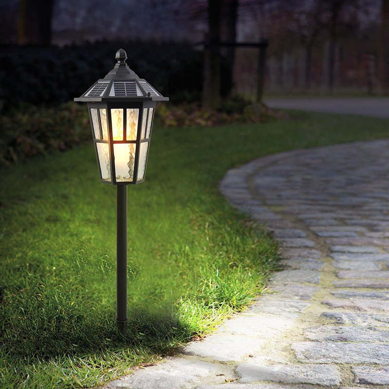 美式简约户外草坪灯防水庭院灯别墅花园草地景观灯柱灯室外灯路灯