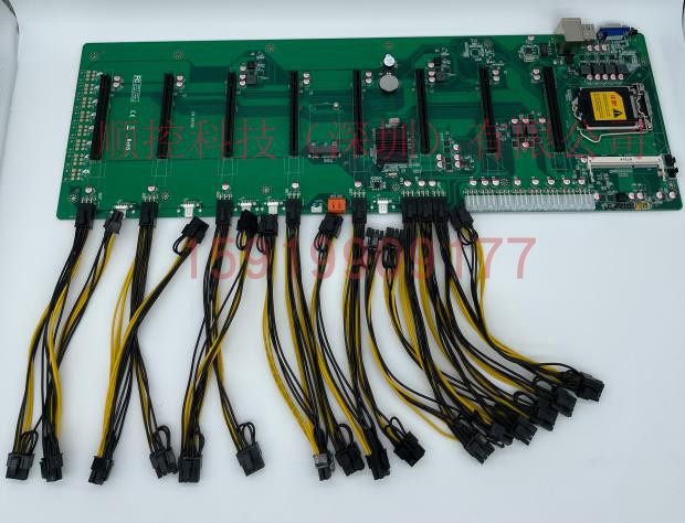 显卡转接接线6p8p全新供电6pin8pin3个连接线