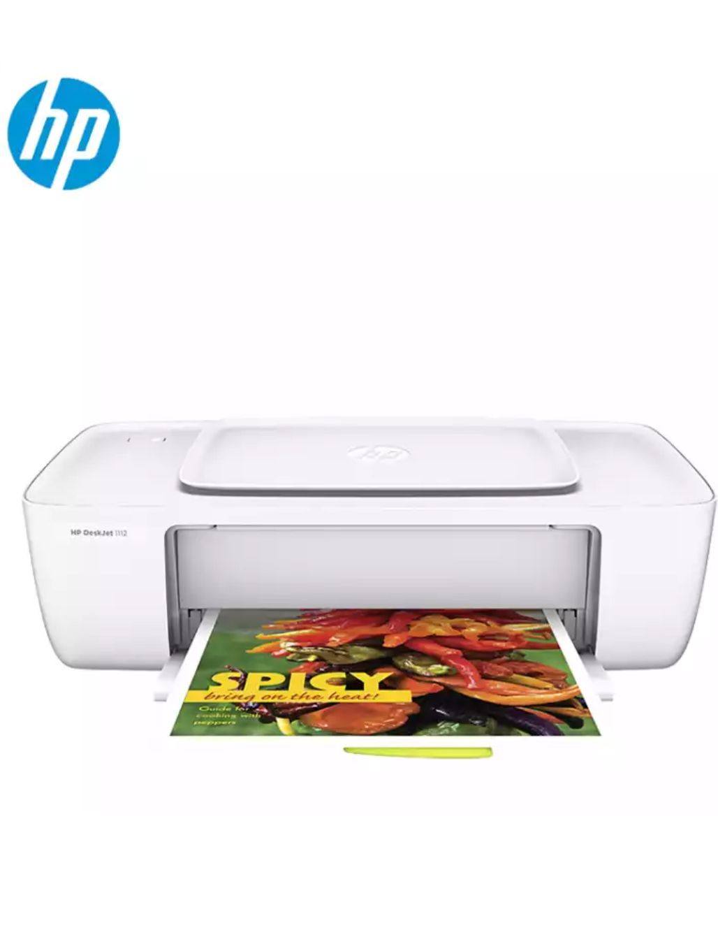 惠普hpdeskjet12121112彩色喷墨打印机usb直连电脑喷墨打印机