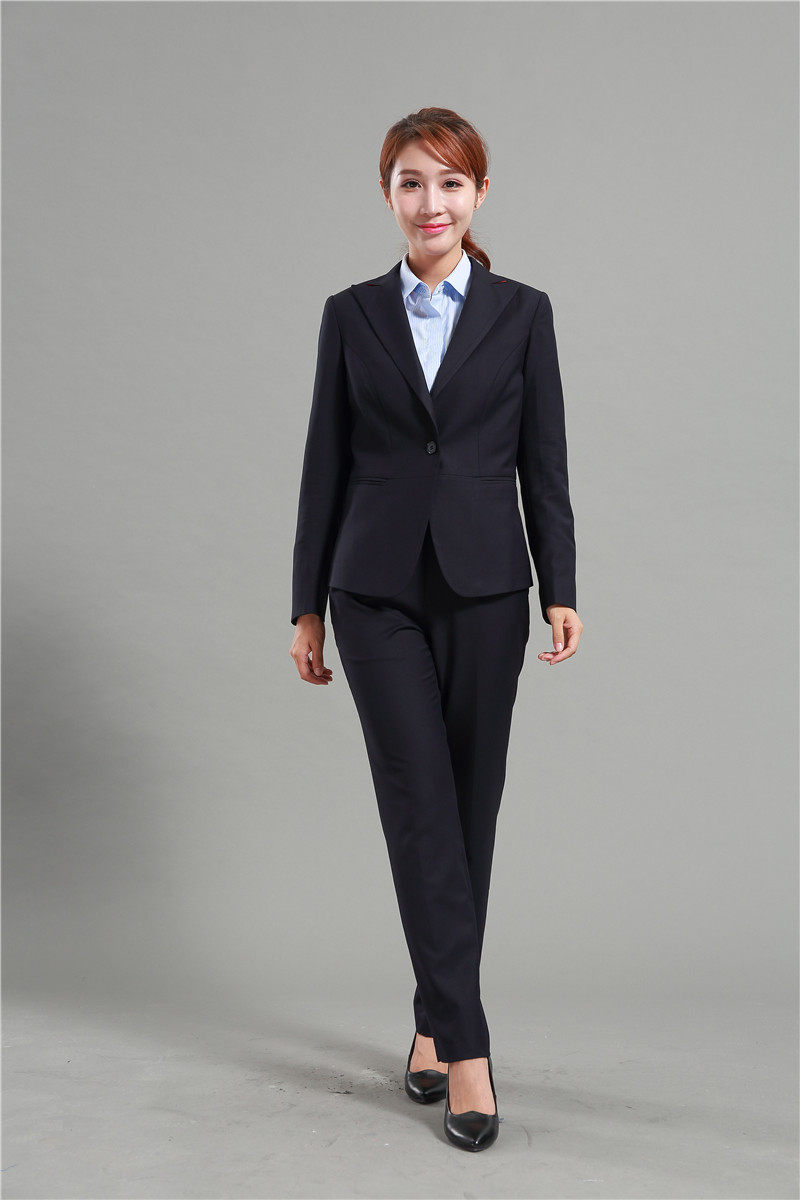 浦发银行西服西装行服套装女式西裤衬衫职业装 浦行 金融保险制服
