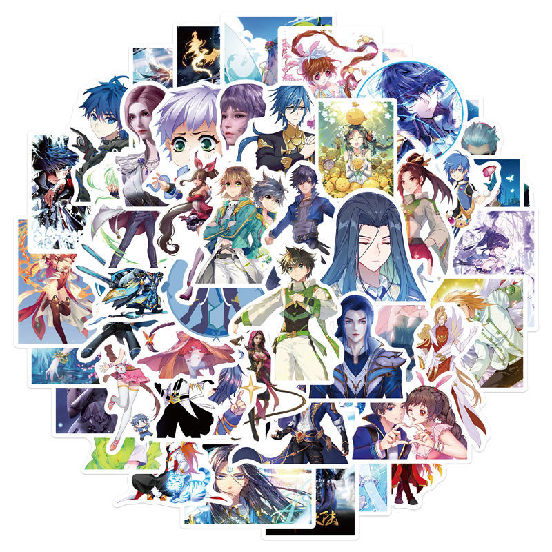 斗罗大陆贴纸漫画唐门小舞唐三卡通动漫可爱贴纸