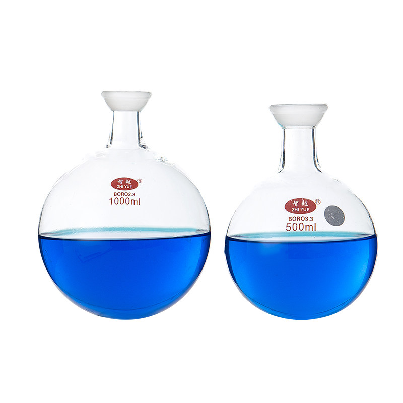 球磨口收集瓶圆底烧瓶250ml500ml1000ml2l3l旋转收集瓶蒸发器配件
