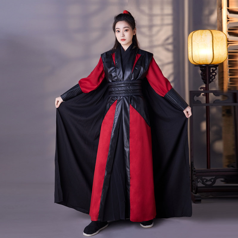 影视古装侠女遇龙祝绪丹同款武侠汉服女古代侠客民族服装