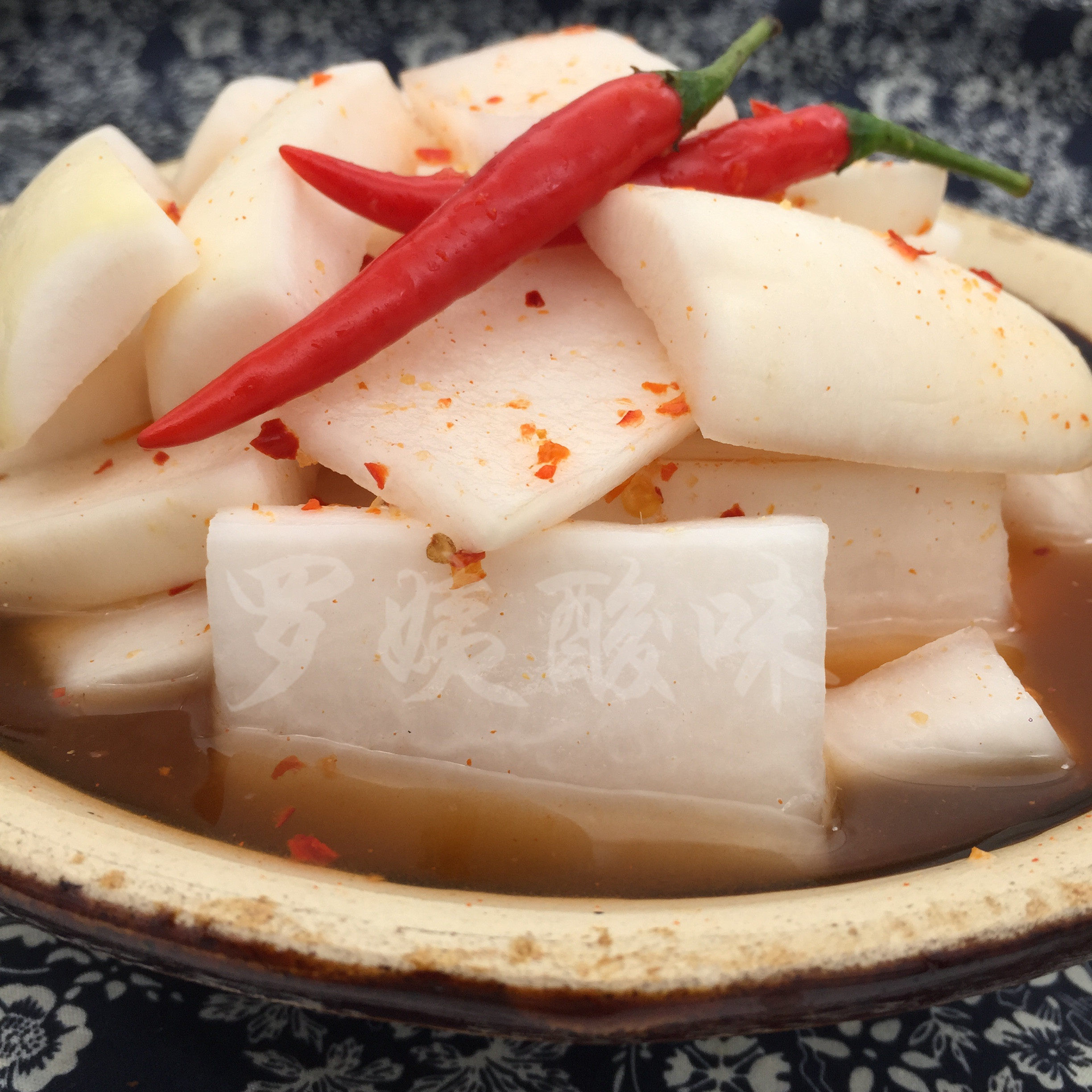 广西酸嘢蒙山罗姨酸味酸萝卜片爽脆零食750g*1罐拍两罐包邮