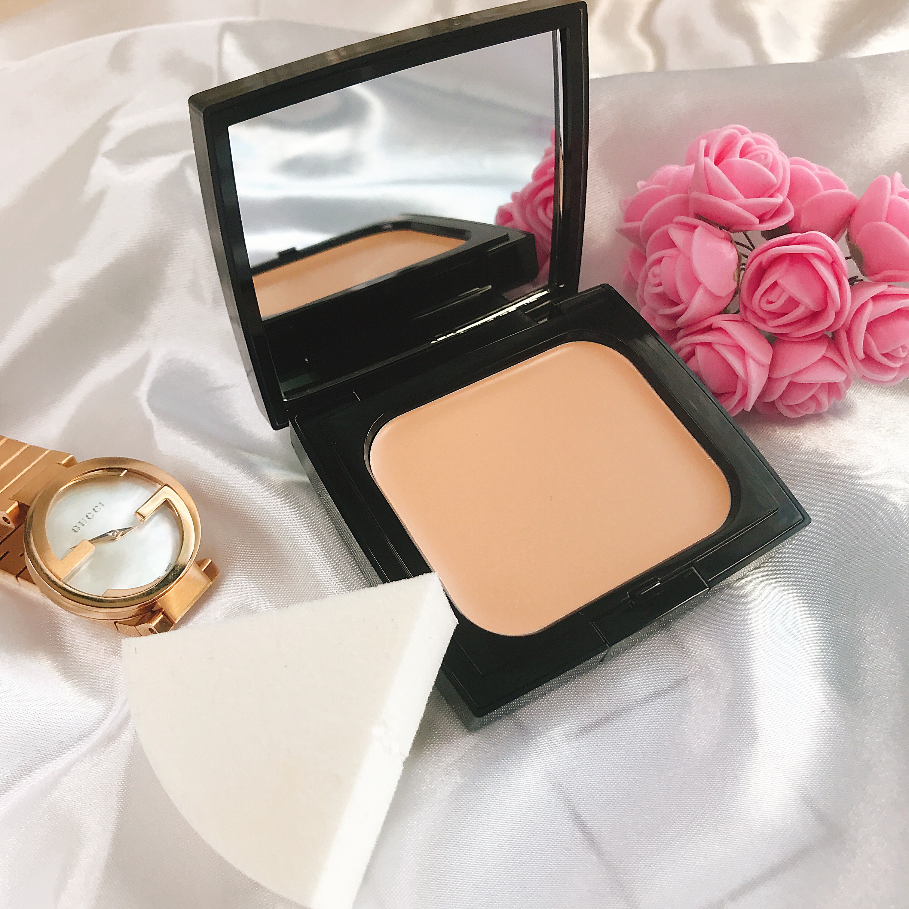 毛戈平彩妆光感滋润无痕粉膏粉底膏遮瑕小样2g,4.5g,送三角海绵