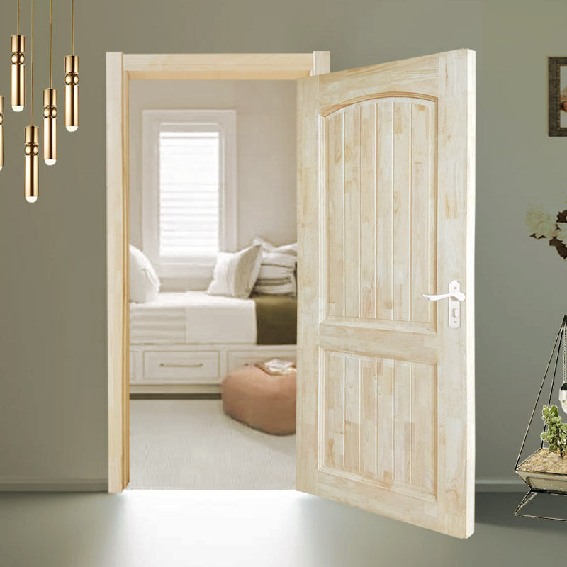 定制美式谷仓门卧室欧式烤漆原木木门实木门房间室内门