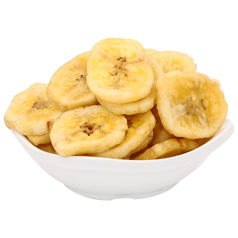 哟嗨呆香蕉片1000g水果干香蕉干香脆零食芭蕉干菲律宾进口散装片