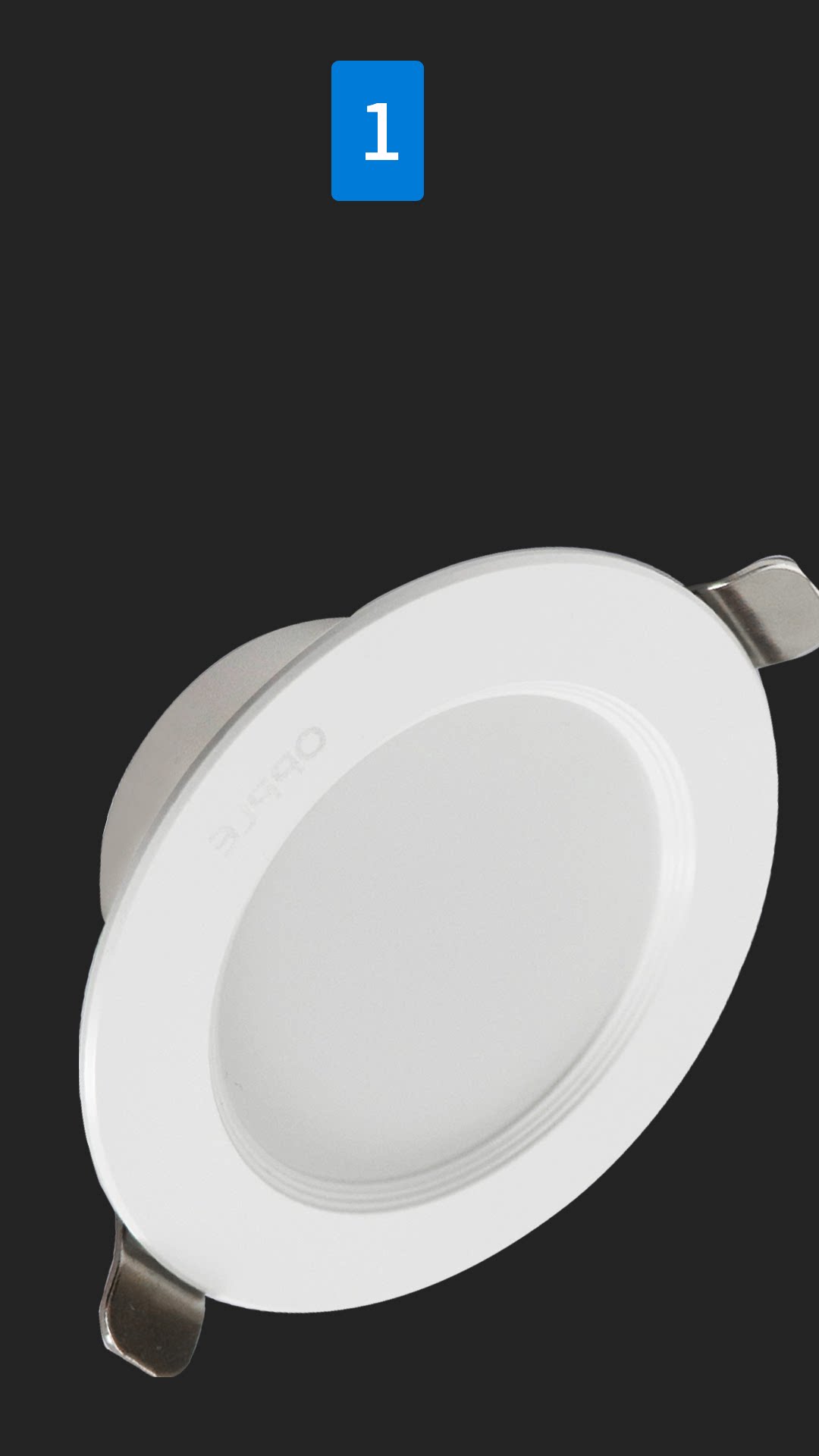 欧普照明led铂钻4代系列嵌入式洞灯孔客厅吊顶顶天筒灯