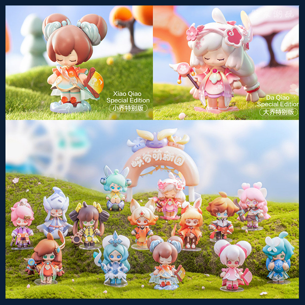 popmart泡泡玛特王者荣耀峡谷萌新系列联名盲盒玩游戏潮玩盲盒