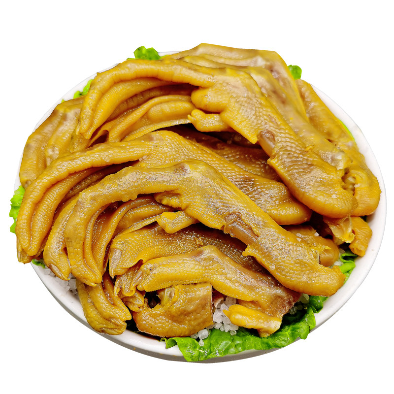 独立包装正宗梅州盐焗鸭爪鸭掌客家特产休闲鸭肉零食