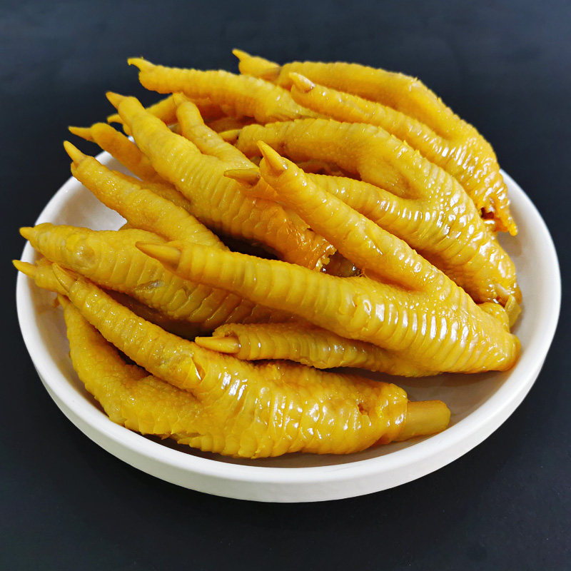 正宗广东梅州盐焗鸡爪客家特产盐局凤爪网红休闲小吃零食卤味熟食