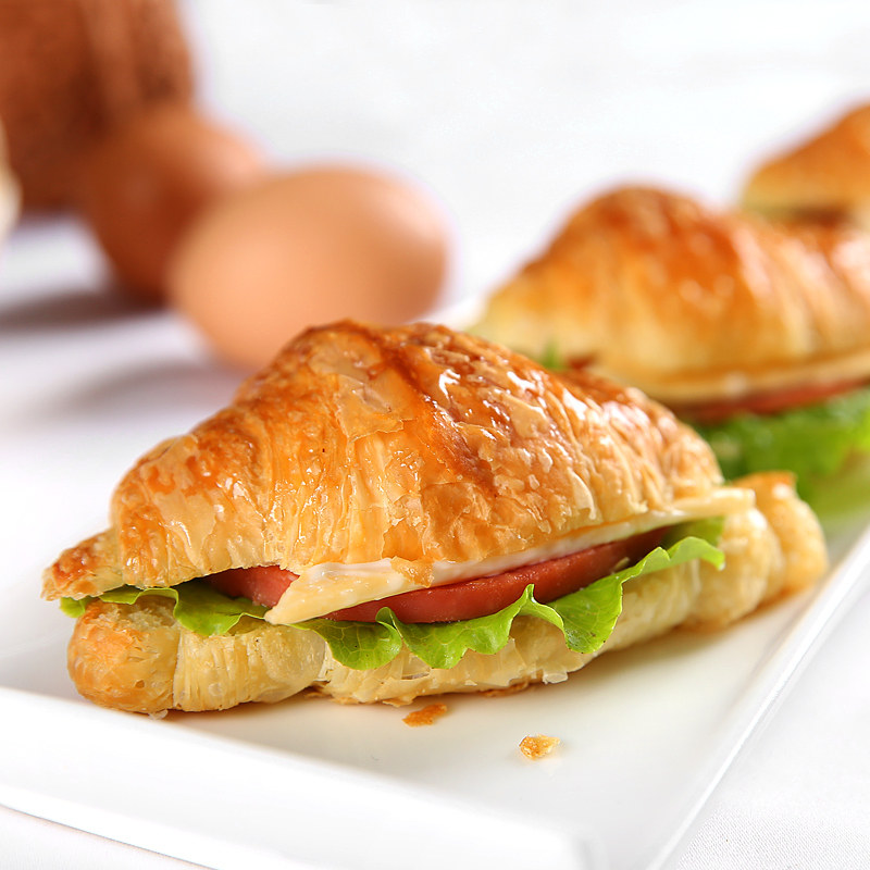 可颂三明治火腿芝士婚礼宴会聚会西点公司下午茶新鲜生日蛋糕