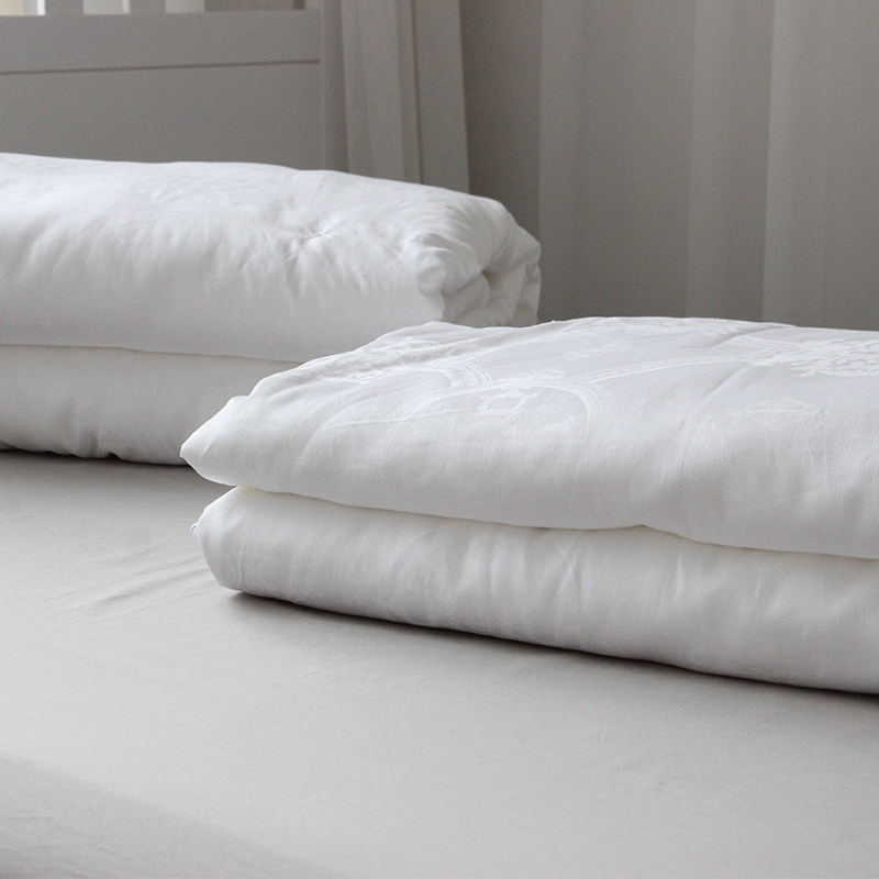 被子星级酒店二合一双宫茧桑蚕丝双胎秋冬空调蚕丝被