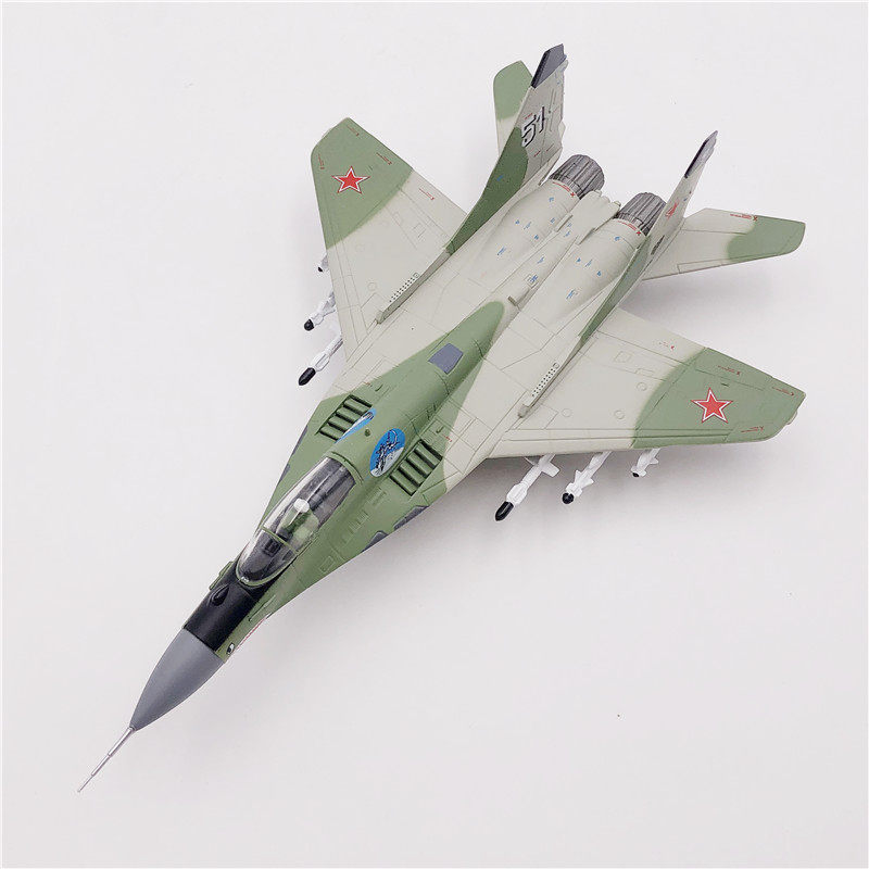 俄罗斯mig-29米格支点军事战斗机飞机模型飞机模型