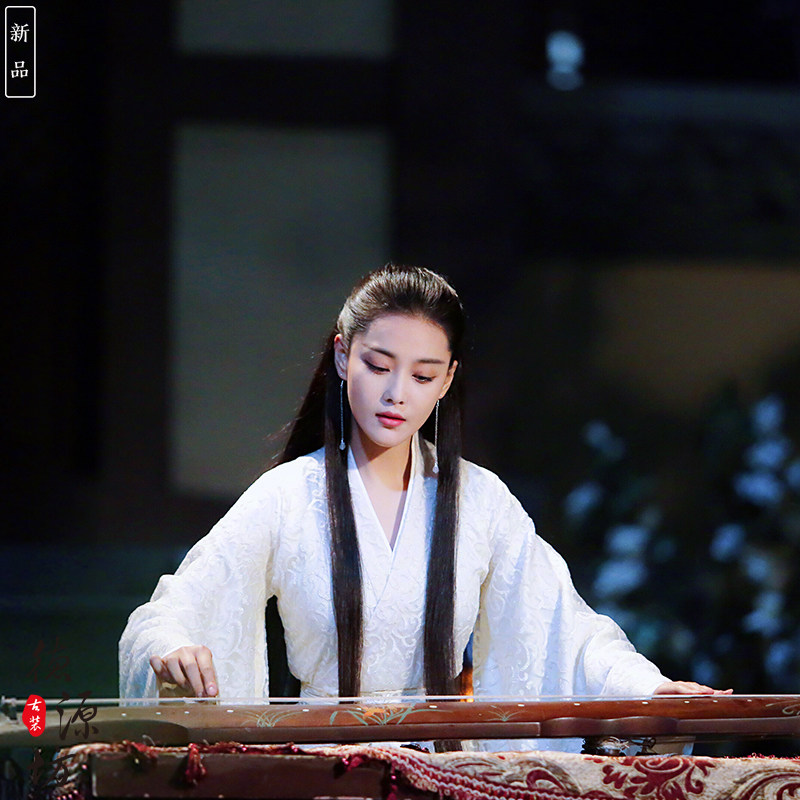 影视古装思美人张馨予莫愁女同款唐风汉演出侠女民族服装