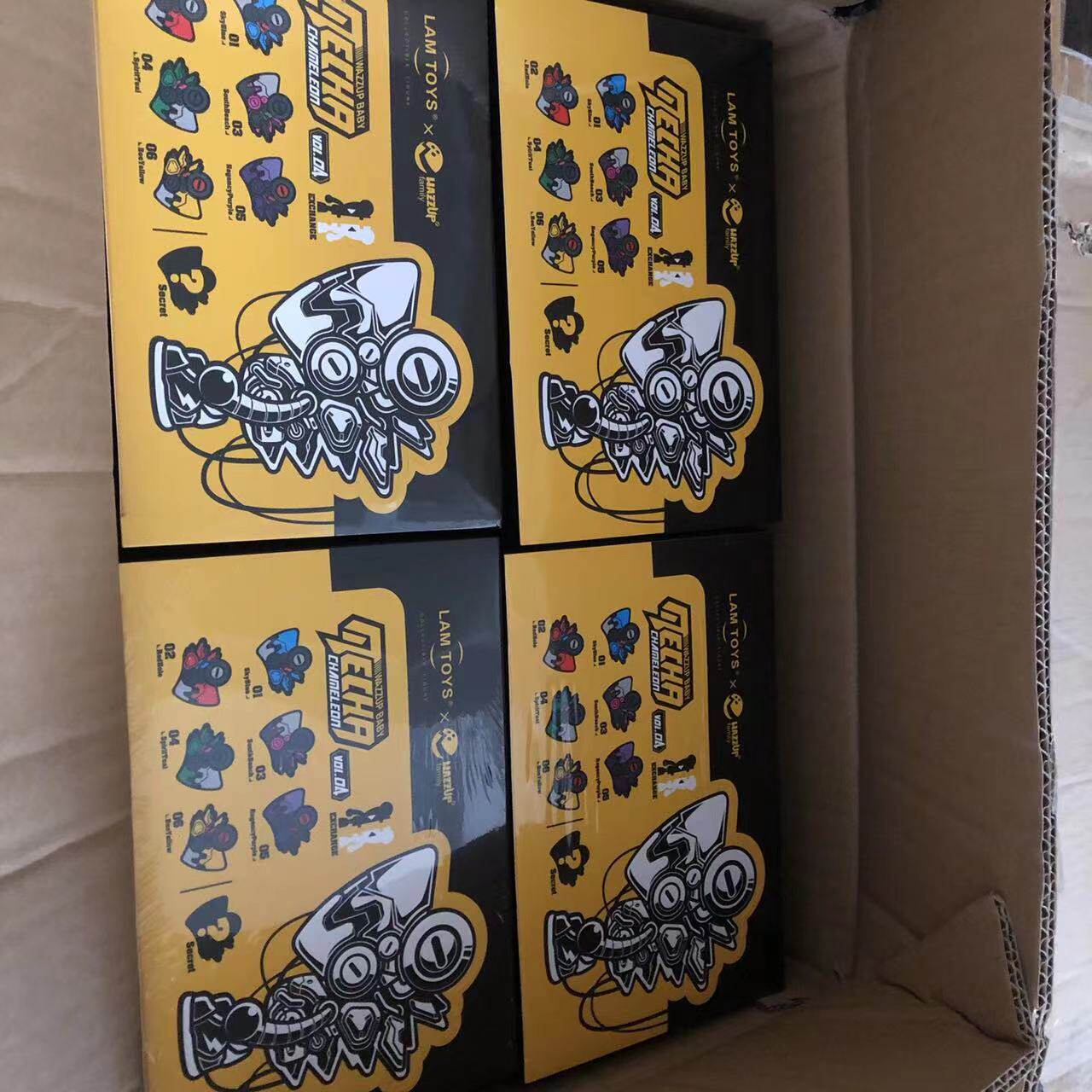 正版盲盒lamtoys变色龙第四四代4代机械拆装磁性潮玩盲盒