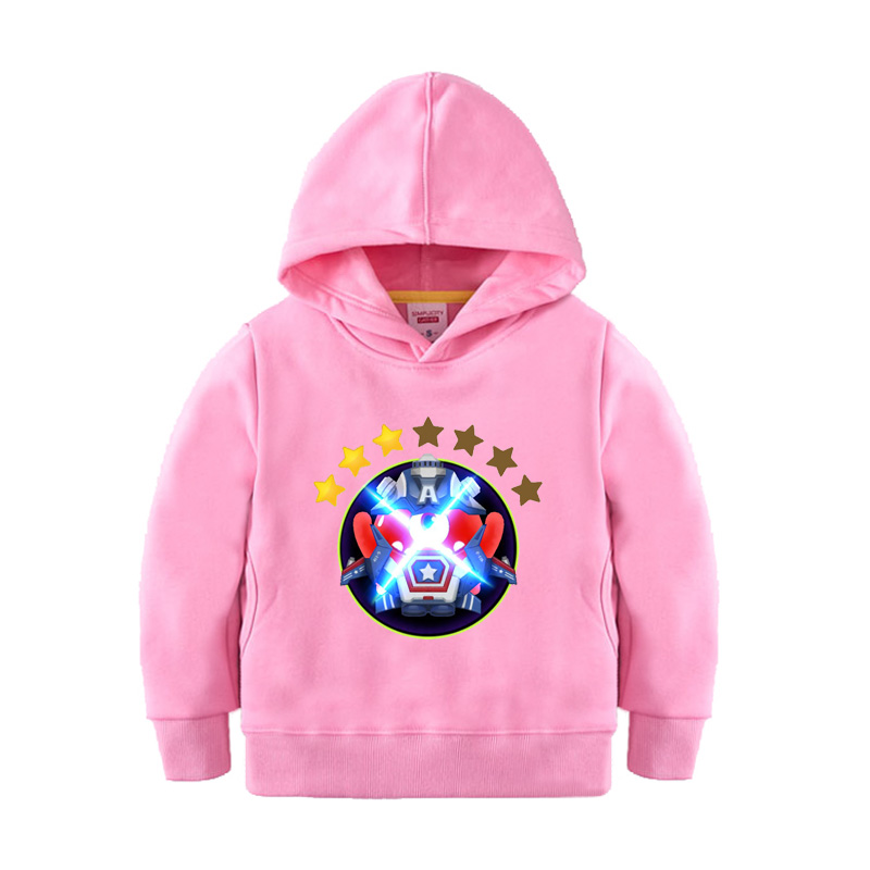 衣服手游球球大作战战圣衣印花学生套头卫衣卫衣