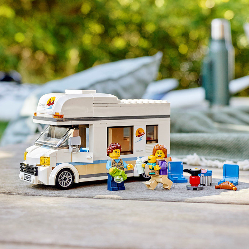 lego乐高城市系列60283旅行房车儿童益智拼搭塑料积木