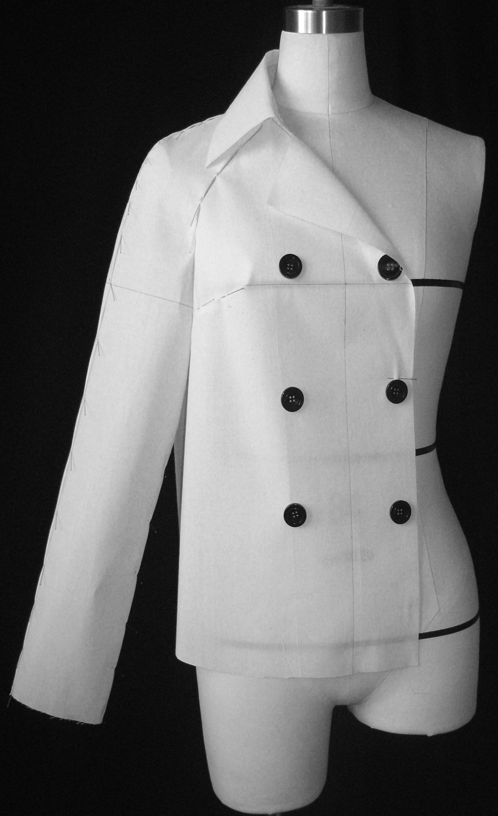 打板代客打版推版看图et电子版服装纸样羽绒服服饰设计