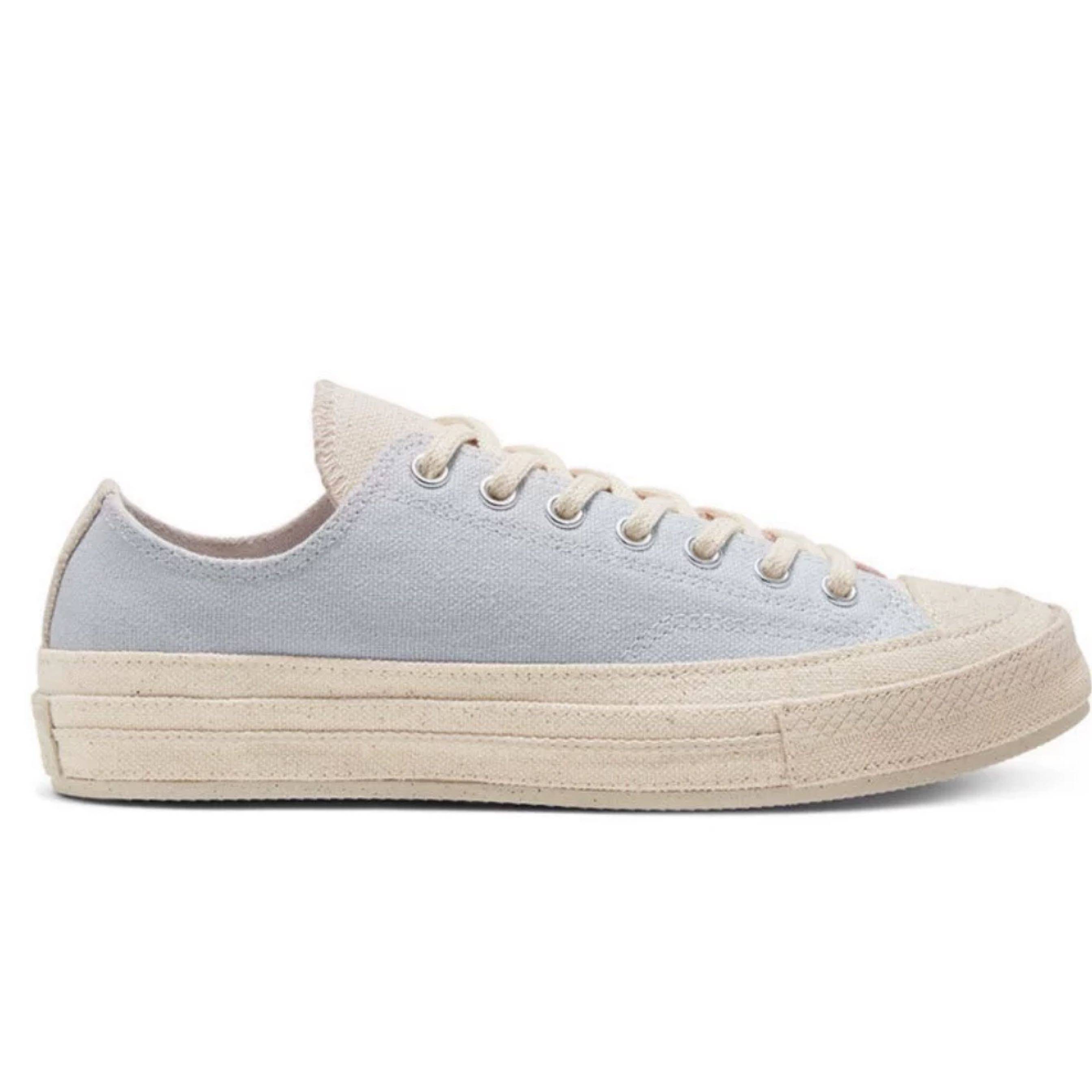 converse匡威renew冰淇淋马卡龙环保低帮粉蓝鸳鸯帆布帆布鞋