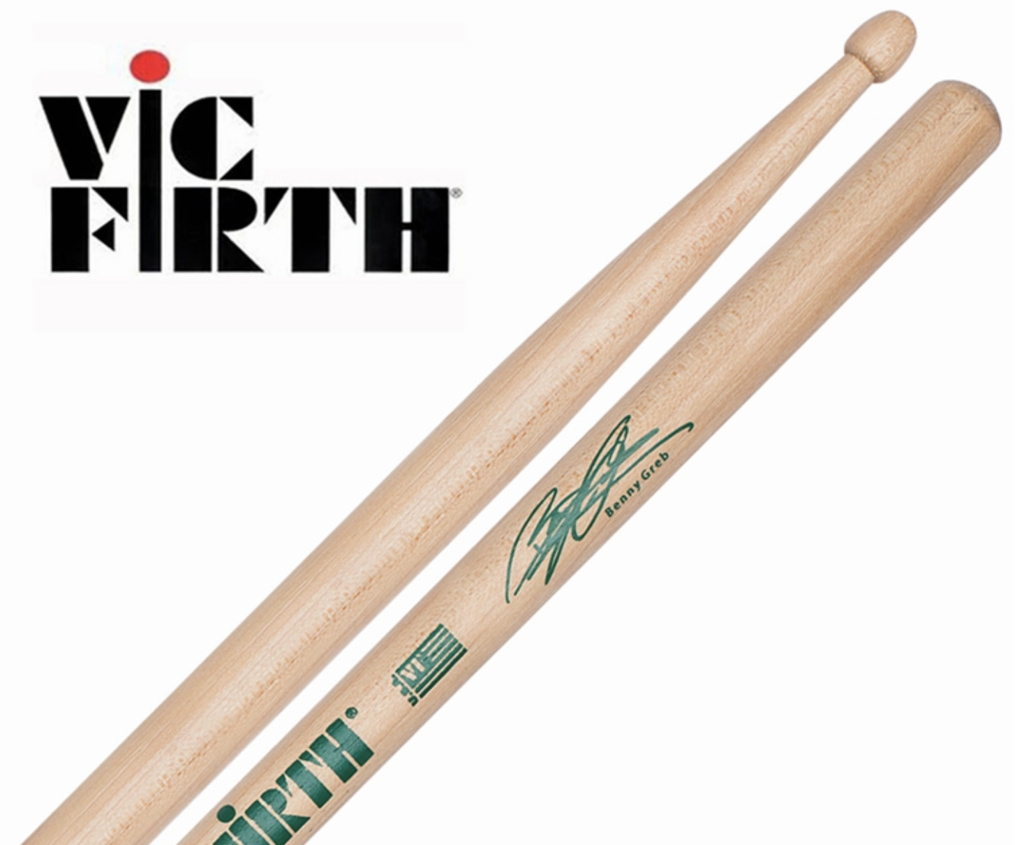 新款vicfirthsbgbennygreb大师胡桃木鼓棒鼓槌鼓棒