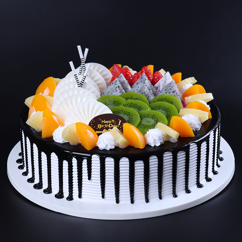 蛋糕模型仿真新款水果生日蛋糕模型假蛋糕模型定制塑胶样品包邮