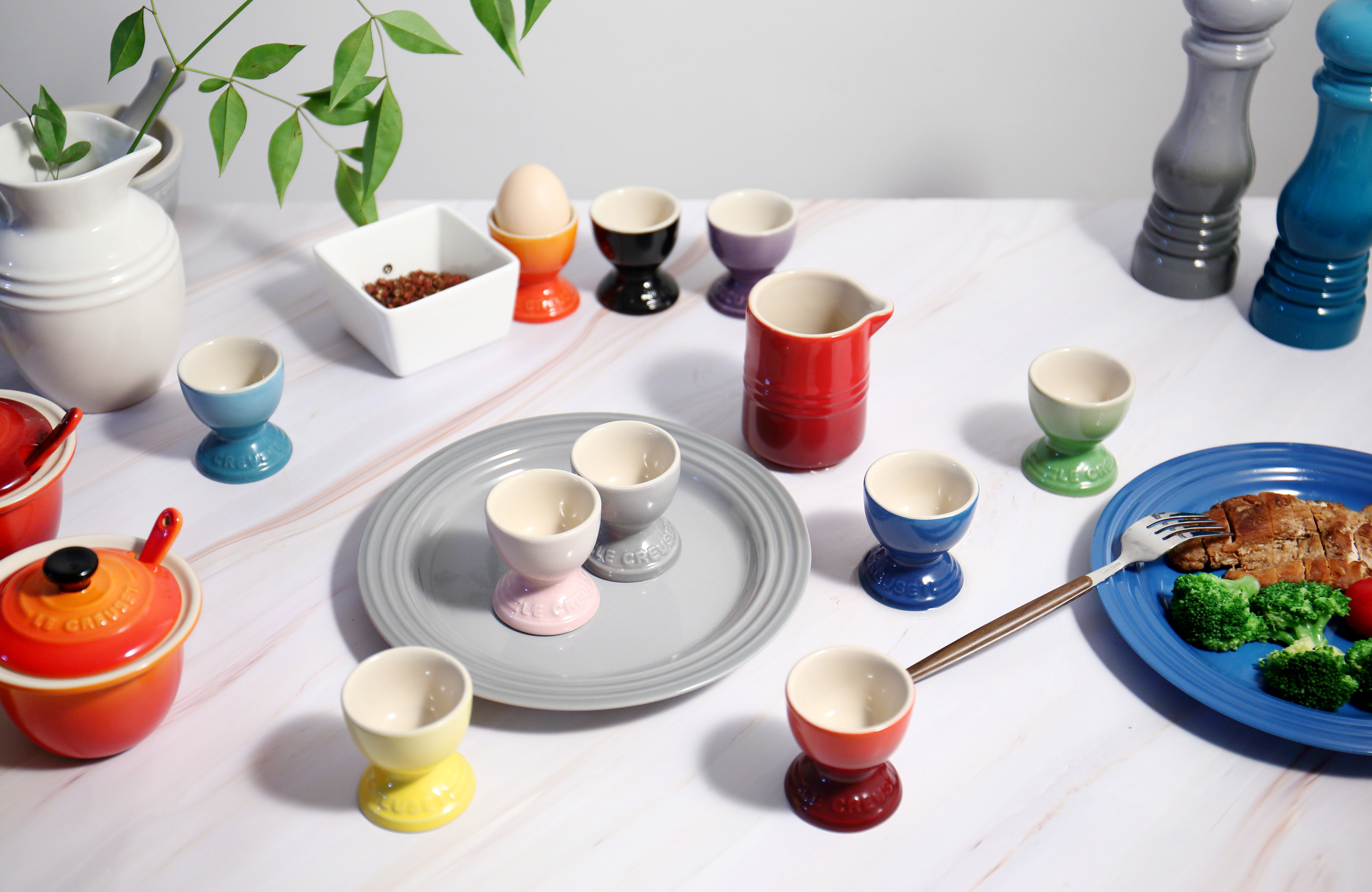 法国酷彩lecreuset鸡蛋日式小酒酒盅酒杯酒杯