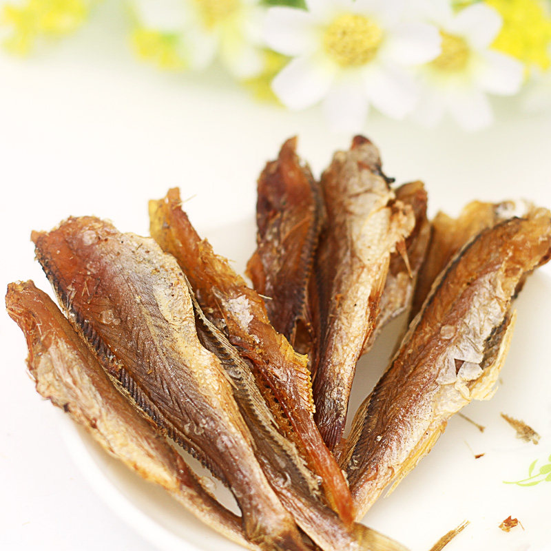 华味亨烤香鱼50g/袋 小鱼干 咸鱼干 黄花鱼 鱼 鱼干