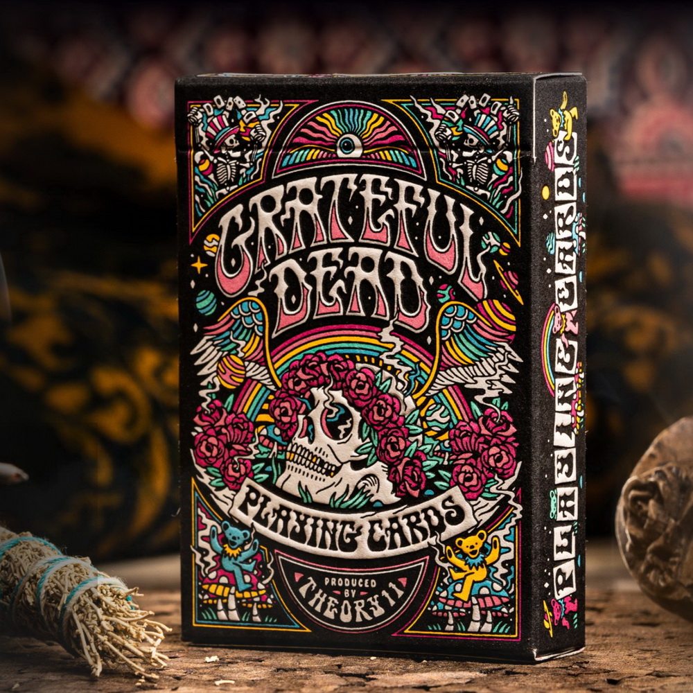 汇奇进口收藏花切高颜值单车扑克牌t11gratefuldead扑克