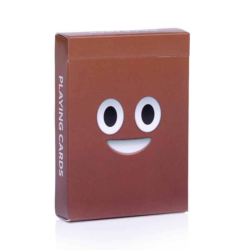 汇奇进口收藏创意花切扑克牌poopemoji大便便便魔术道具