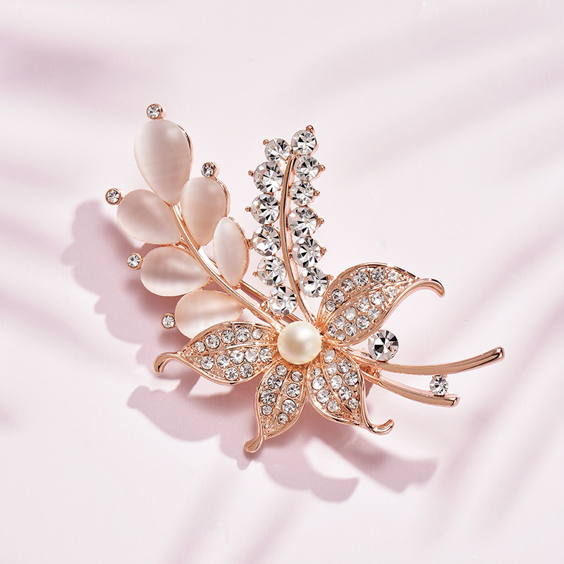 毛呢大衣胸针高档奢华秋冬配饰毛衣大气百搭胸针