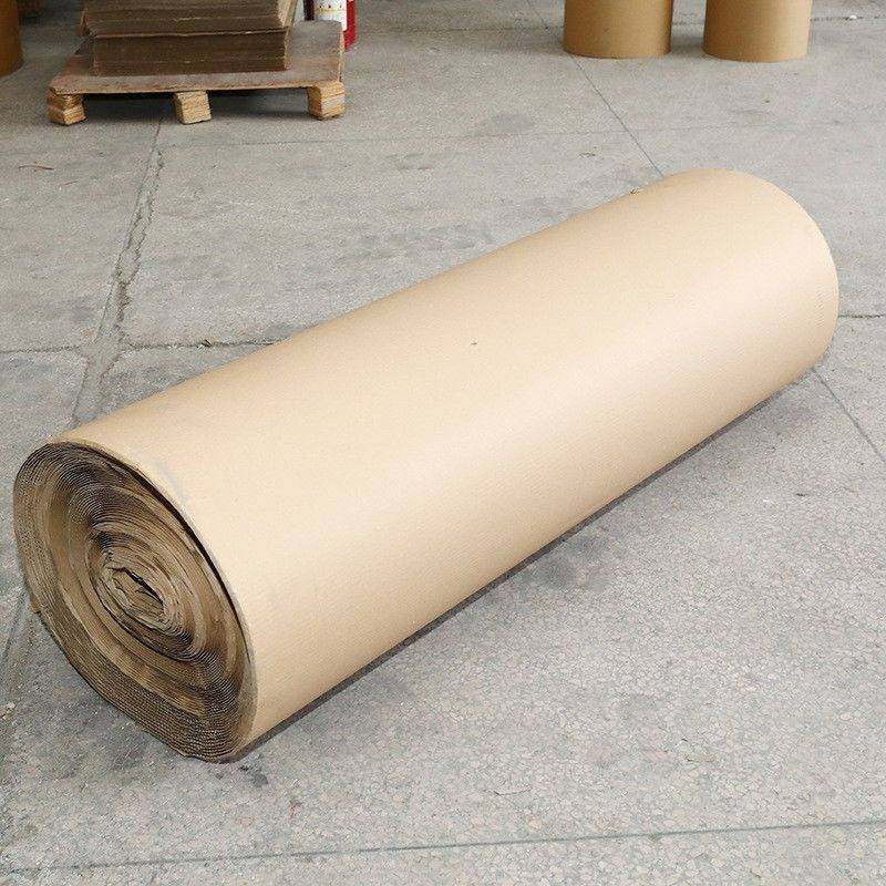 地板保护瓦楞纸50米长1.6米供应供应地瓦楞原纸包装用瓦楞原纸