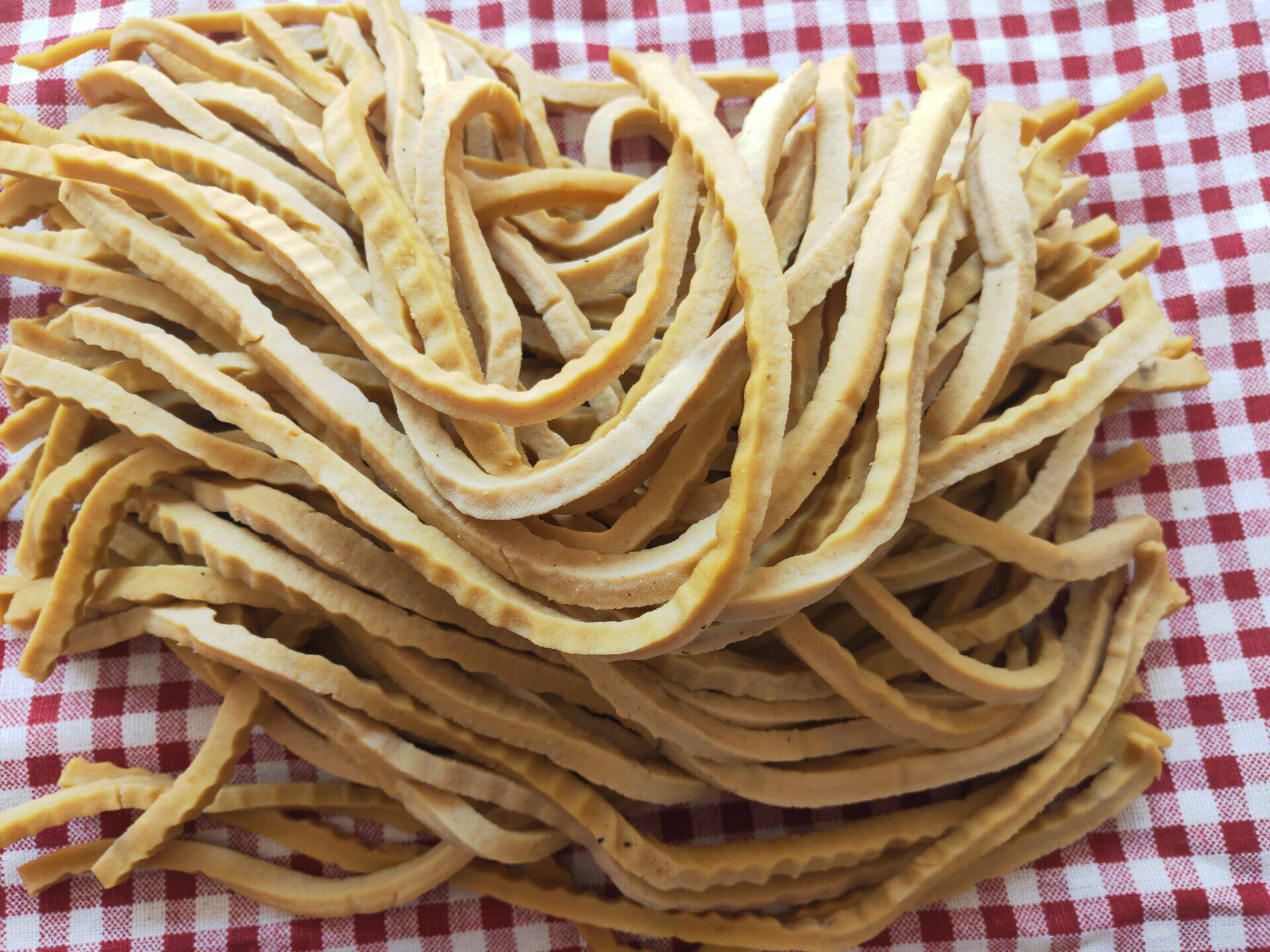 山西大同广灵特产五香豆腐干细豆筋凉粉豆干黄豆腐筋200g6袋包邮