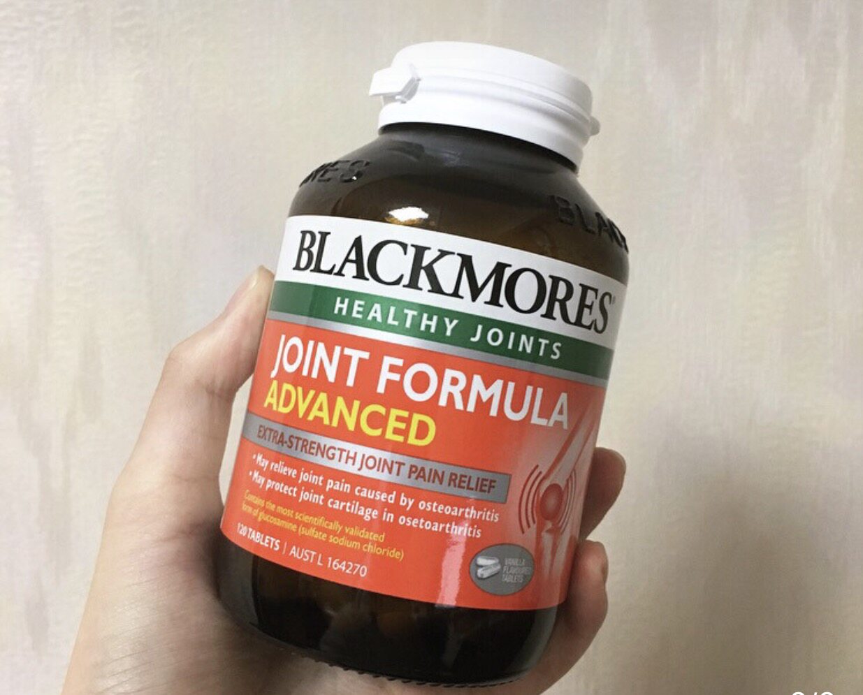 痛风淘宝      澳洲直邮代购 blackmores氨糖氨基葡萄糖维骨力软骨素