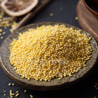 大黄米250g~超粘糯~新米软黄米糯小米包粽子粘豆包专用黍米黄大米