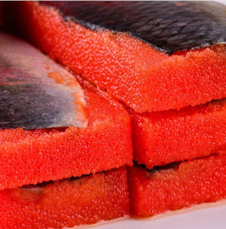 鱼籽希鳞820g鲱鱼籽希零鱼寿司料理刺身生鱼片寿司料理