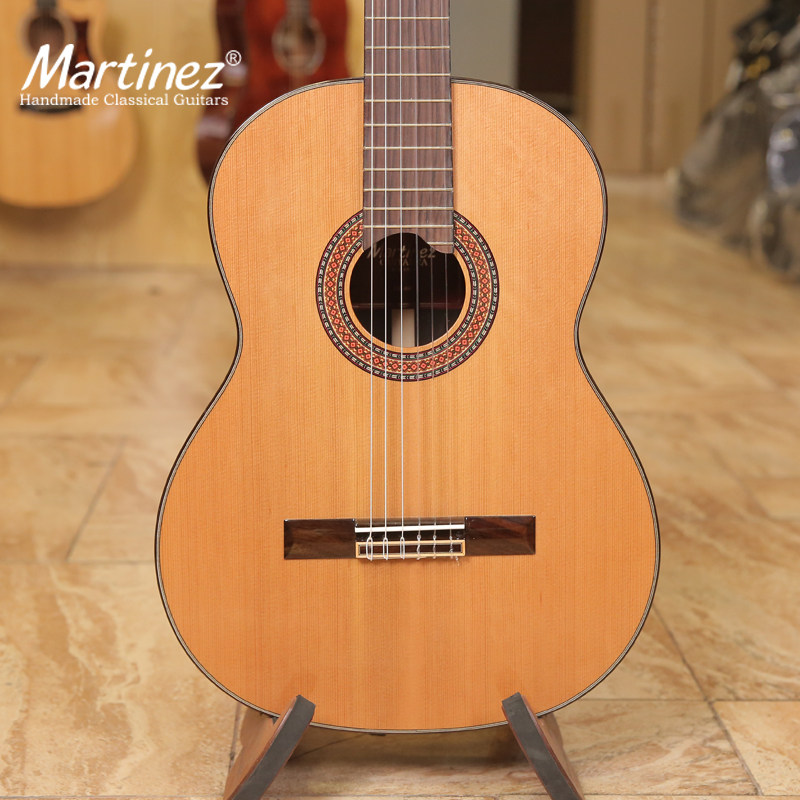 实体正品martinez马丁尼mc88c玛丁尼单板古典吉他南京木弦吉他